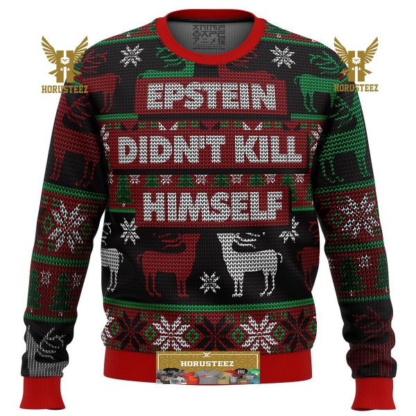 Epstein Gifts For Family Christmas Holiday Ugly Sweater