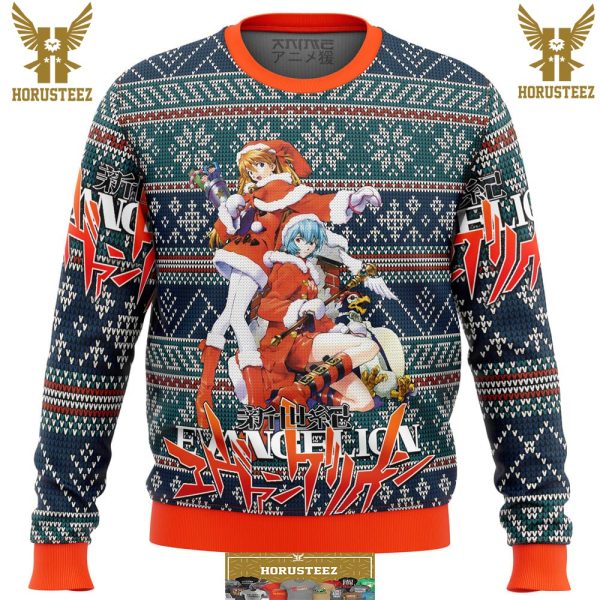 Evangelion Alt Gifts For Family Christmas Holiday Ugly Sweater