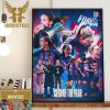 For 8 Time In Career Lionel Messi Is The 2023 Mens Ballon dOr Winner Home Decor Poster Canvas