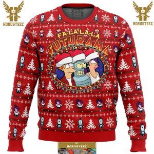 Fa-La-La-La Futurama Gifts For Family Christmas Holiday Ugly Sweater