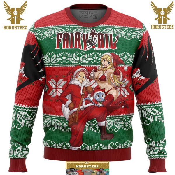 Fairy Tail Gifts For Family Christmas Holiday Ugly Sweater