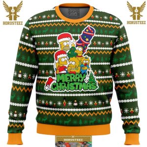 Family Tradition The Simpsons Gifts For Family Christmas Holiday Ugly Sweater