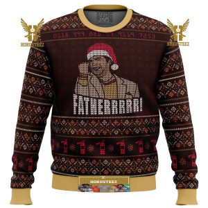Fatherrrr The It Crowd Gifts For Family Christmas Holiday Ugly Sweater