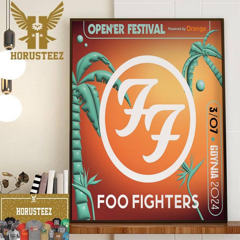 Poster Music Foo Fighters, Canvas Foo Fighters