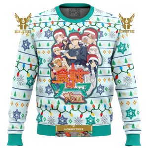 Food Wars Fight To Conquer Gifts For Family Christmas Holiday Ugly Sweater