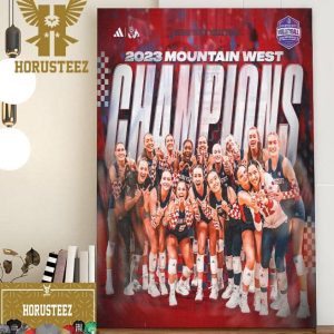 Fresno State Volleyball Are 2023 Mountain West Volleyball Champions Home Decor Poster Canvas