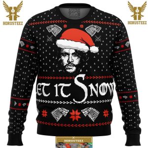 Game Of Thrones Let It Snow Gifts For Family Christmas Holiday Ugly Sweater