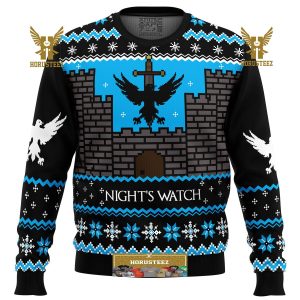 Game Of Thrones Nights Watch Gifts For Family Christmas Holiday Ugly Sweater
