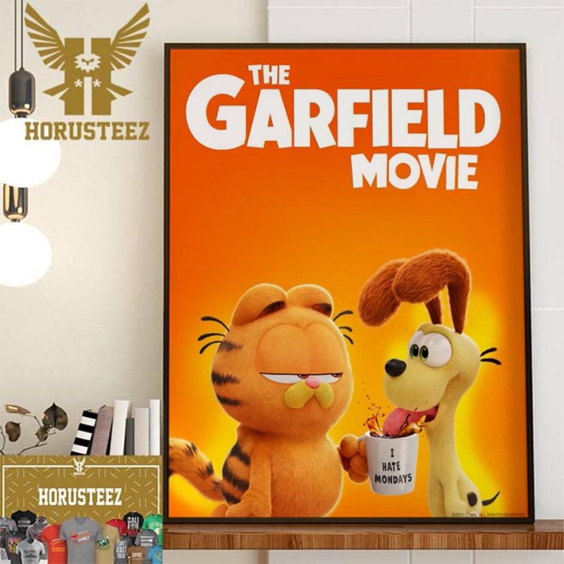 Garfield The Movie 2024 First Look New Poster Home Decor Poster Canvas