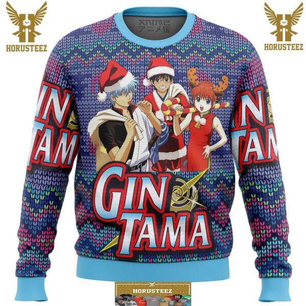 Gintama Alt Gifts For Family Christmas Holiday Ugly Sweater
