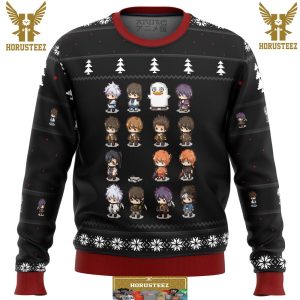 Gintama Sprites Gifts For Family Christmas Holiday Ugly Sweater