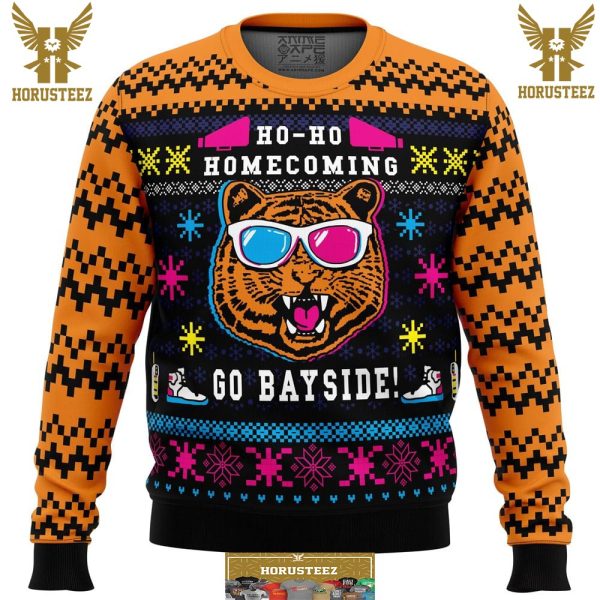 Go Bayside Saved By The Bell Gifts For Family Christmas Holiday Ugly Sweater