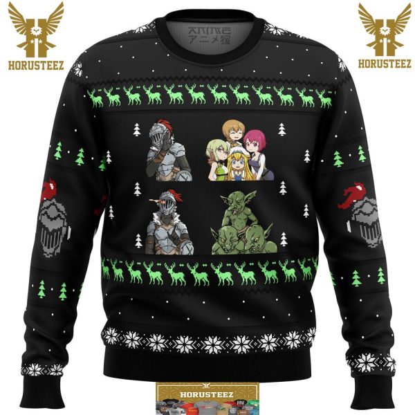 Goblin Slayer Sprites Gifts For Family Christmas Holiday Ugly Sweater
