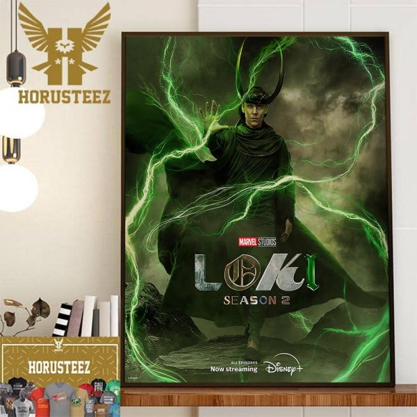 God Loki In Final Poster Of Marvel Studios Loki Season 2 Home Decor Poster Canvas