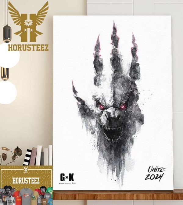Godzilla In Godzilla X Kong The New Empire Unite 2024 Home Decor Poster Canvas