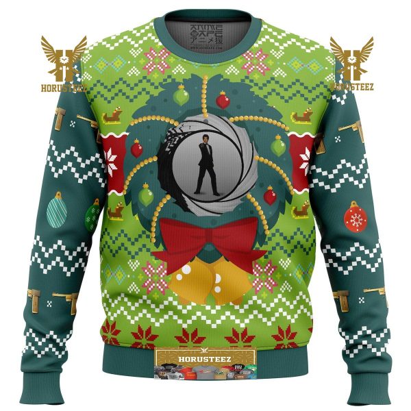 Golden Eye V2 Gifts For Family Christmas Holiday Ugly Sweater