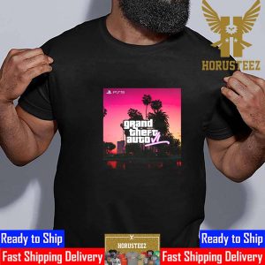 Grand Theft Auto Season VI on Cover PS5 Unisex T-Shirt