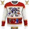 Gundam Helmet Gifts For Family Christmas Holiday Ugly Sweater