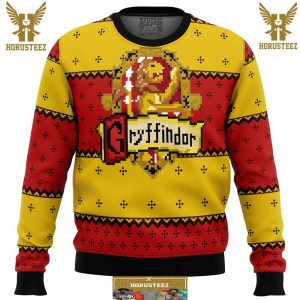 Harry Potter Gryffindor Gifts For Family Christmas Holiday Ugly Sweater
