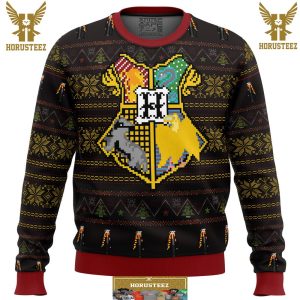 Harry Potter Sigils Gifts For Family Christmas Holiday Ugly Sweater