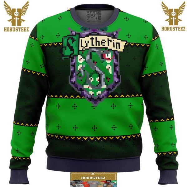 Harry Potter Slytherin Gifts For Family Christmas Holiday Ugly Sweater