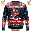Hestia Familia Emblem Danmachi Gifts For Family Christmas Holiday Ugly Sweater