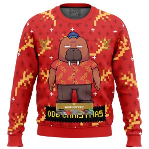 Hiroshi Odokawa Odd Taxi Gifts For Family Christmas Holiday Ugly Sweater