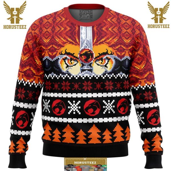 Ho Ho Hooo Holiday Thundercats Gifts For Family Christmas Holiday Ugly Sweater