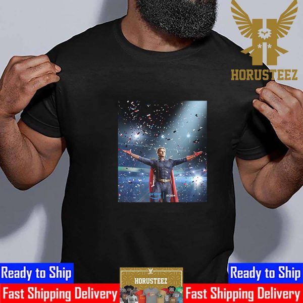 Homelander In The Boys Season 4 Official Poster Unisex T-Shirt