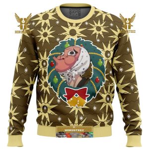 Hotaru Haganezuka Demon Slayer Gifts For Family Christmas Holiday Ugly Sweater