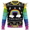 I Hate People Parody Gifts For Family Christmas Holiday Ugly Sweater