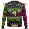 Invader Zim Doom Doom Doom Gifts For Family Christmas Holiday Ugly Sweater