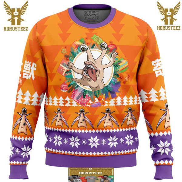Jolly Parasitic Beasts Gifts For Family Christmas Holiday Ugly Sweater