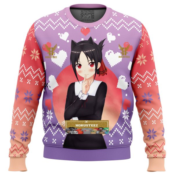 Kaguya Shinomiya Kaguya-Sama Love Is War Gifts For Family Christmas Holiday Ugly Sweater