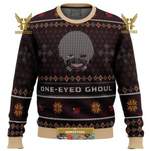 Ken Kaneki One-Eyed Ghoul Tokyo Ghoul Gifts For Family Christmas Holiday Ugly Sweater