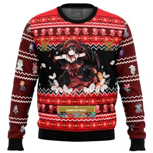 Kurumi Tokisaki Date A Live Gifts For Family Christmas Holiday Ugly Sweater