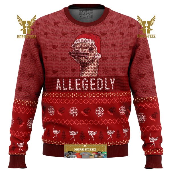 Letterkenny Allegedly Gifts For Family Christmas Holiday Ugly Sweater