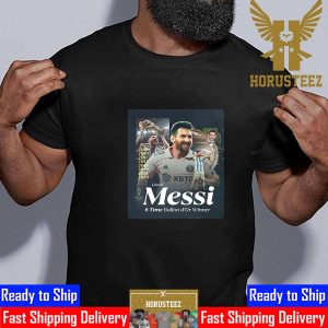 Lionel Messi Claims 8th Ballon dOr Winner Unisex T-Shirt