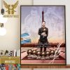 Lionel Messi Is Infinity With 8 Ballon dOr In Career Home Decor Poster Canvas