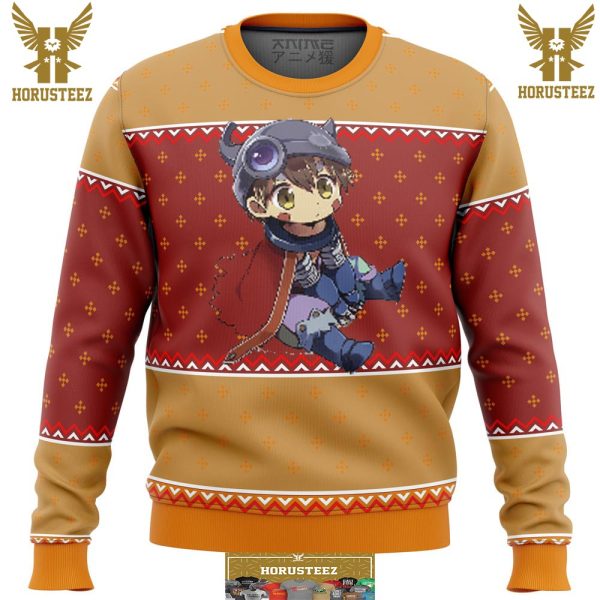 Made In Abyss Reg Gifts For Family Christmas Holiday Ugly Sweater