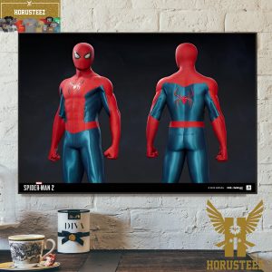 Marvels Spider Man 2 No Way Home Suit Concept Art Home Decor Poster Canvas