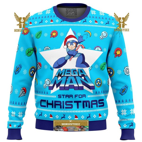 Mega Man Mega Christmas Gifts For Family Christmas Holiday Ugly Sweater