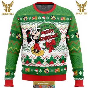Merry Christmas Mickey Mouse Disney Gifts For Family Christmas Holiday Ugly Sweater