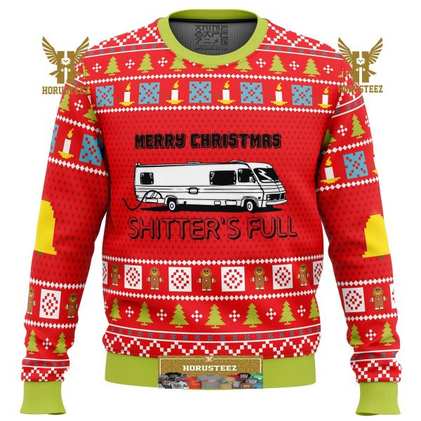Merry Christmas Shitters Full Gifts For Family Christmas Holiday Ugly Sweater