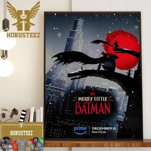 Merry Little Batman Official Poster Home Decor Poster Canvas