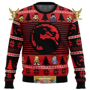 Mortal Kombat Gifts For Family Christmas Holiday Ugly Sweater