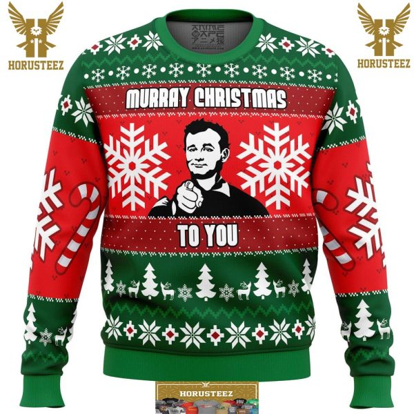 Murray Christmas Bill Murray Gifts For Family Christmas Holiday Ugly Sweater
