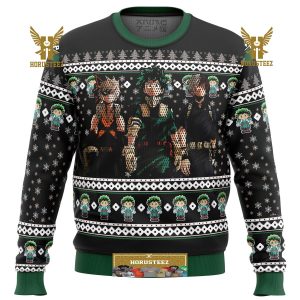 My Hero Academia Top 3 Gifts For Family Christmas Holiday Ugly Sweater