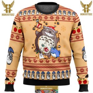 My Neighbor Totoro Alt Gifts For Family Christmas Holiday Ugly Sweater