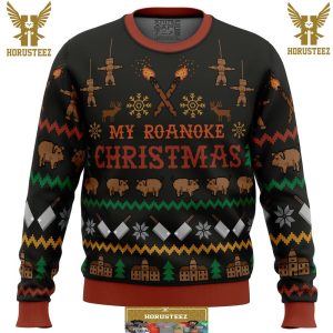 My Roanoke Christmas American Horror Story Gifts For Family Christmas Holiday Ugly Sweater